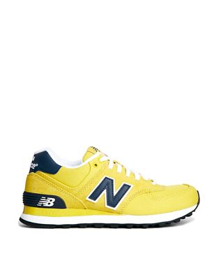 scarpe da tennis gialle