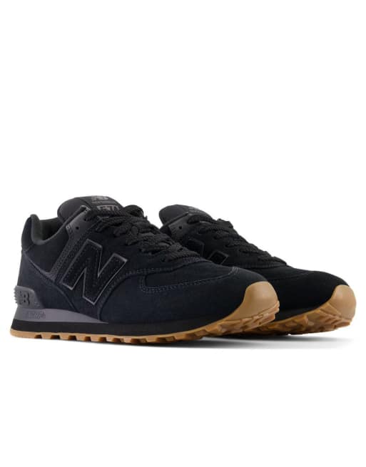 All black new balance sneakers online