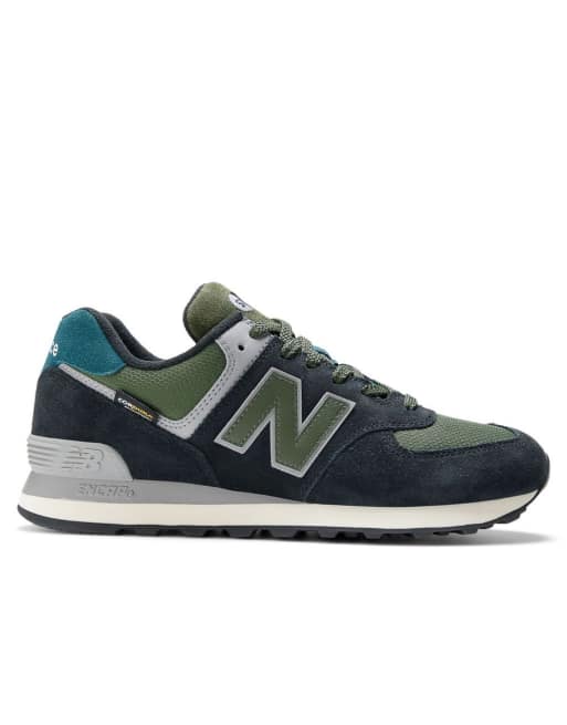 New Balance 574 Schwarze Sneaker ASOS