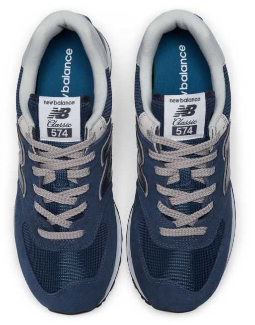 New Balance – 574 – Sneaker in Blau, 3 von 4