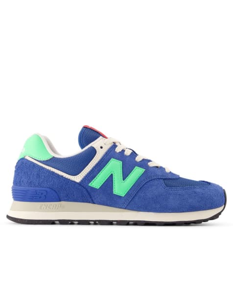 New Balance – 574 – Sneaker in Blau - view 1