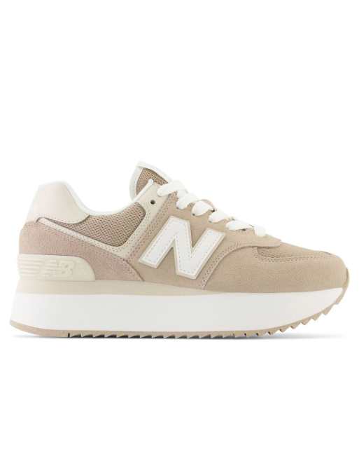 New Balance – 574+ – Sneaker in Braun