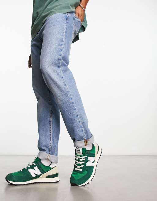 New Balance – 574 – Sneaker in Dunkelgrün, 4 von 4