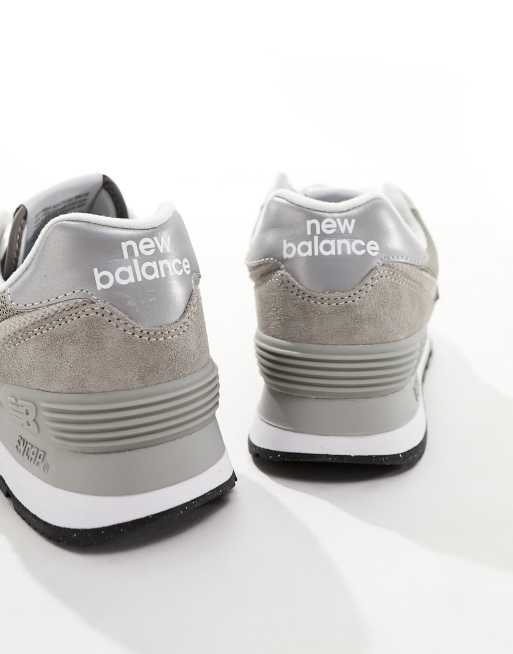 New Balance – 574 – Sneaker in Grau und Weiß, 2 von 5