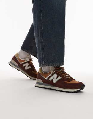 Sneaker in Orange Orange 42