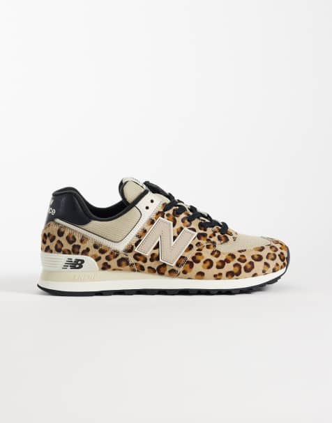 New Balance 574 Sneaker mit Leopardenmuster - view 1