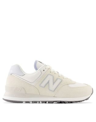 New Balance 574 trainers in beige - ASOS Price Checker
