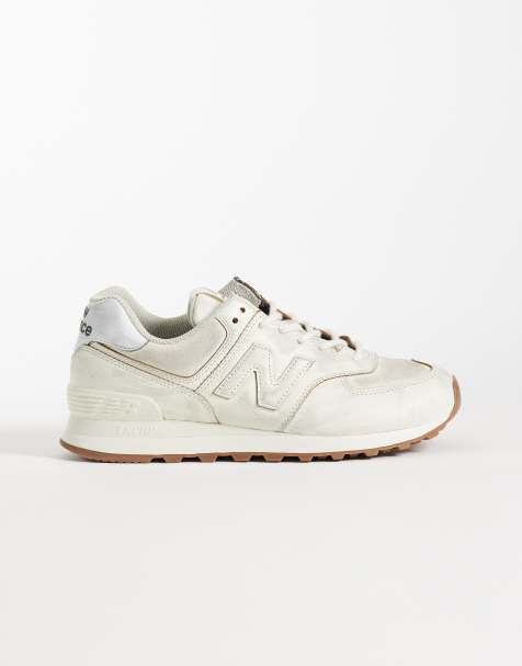 New Balance - 574 - Sneakers bianche - view 1