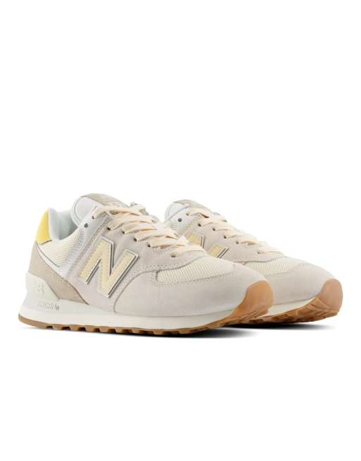 New Balance 574 sneakers color sea salt, 2 di 4