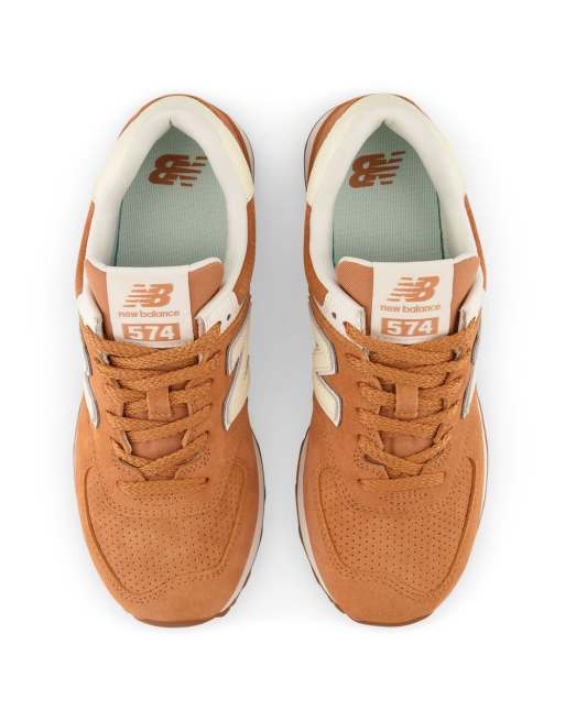 New Balance - 574 - Sneakers color sepia, 2 di 4