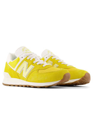 New Balance 574 trainers in yellow - ASOS Price Checker