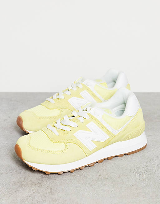 New Balance - 574 - Sneakers gialle | Faoswalim
