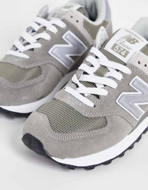 New balance 574 grigie on sale uomo