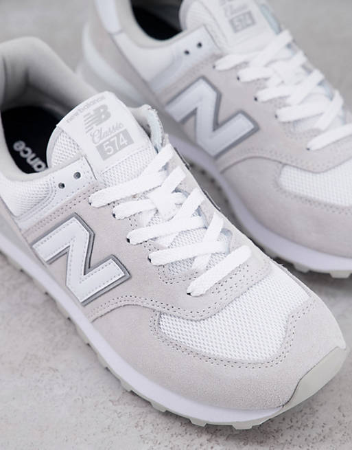 New Balance - 574 - Sneakers grigio chiaro