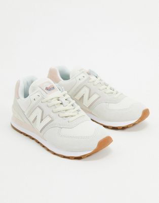 New Balance 574 sneakers in beige | ASOS