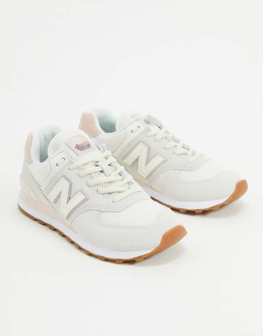 Beige new store balance 574s