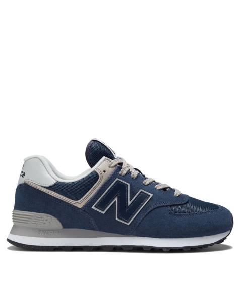 New balance 574 heren blauw hot sale