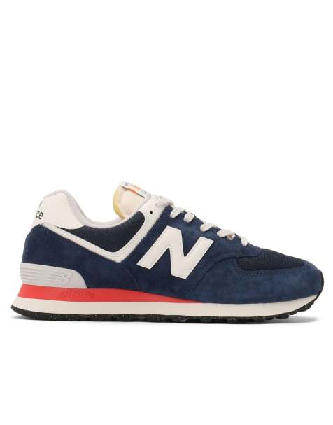 New Balance - 574 - Sneakers in blauw - view 1