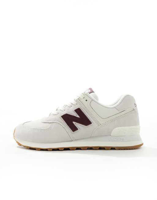 New Balance 574 sneakers in bone white