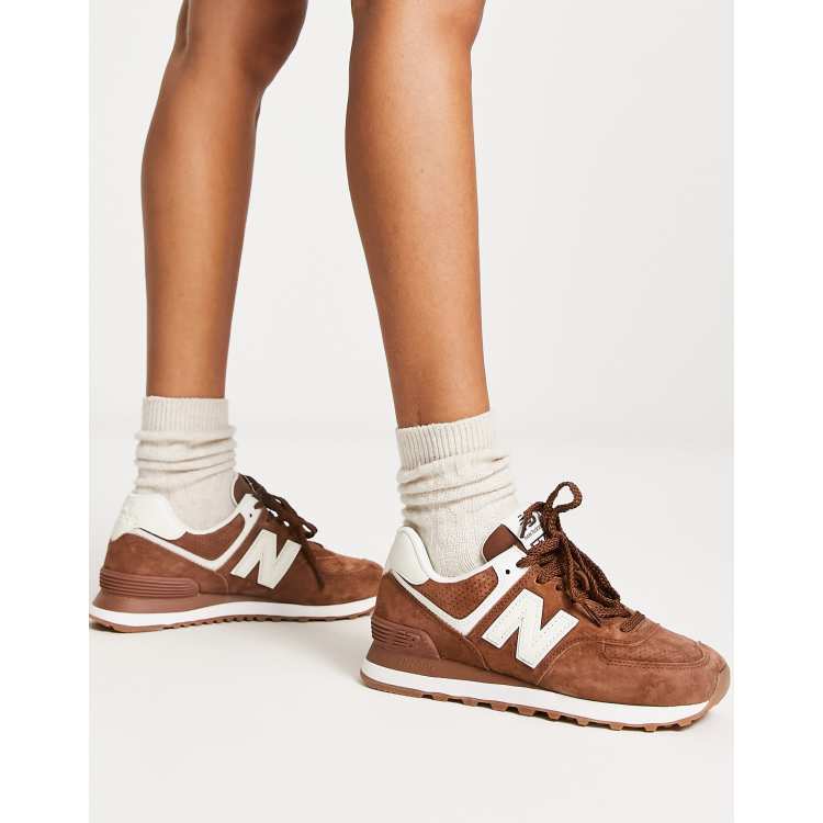 New balance 574 dames bruin new arrivals