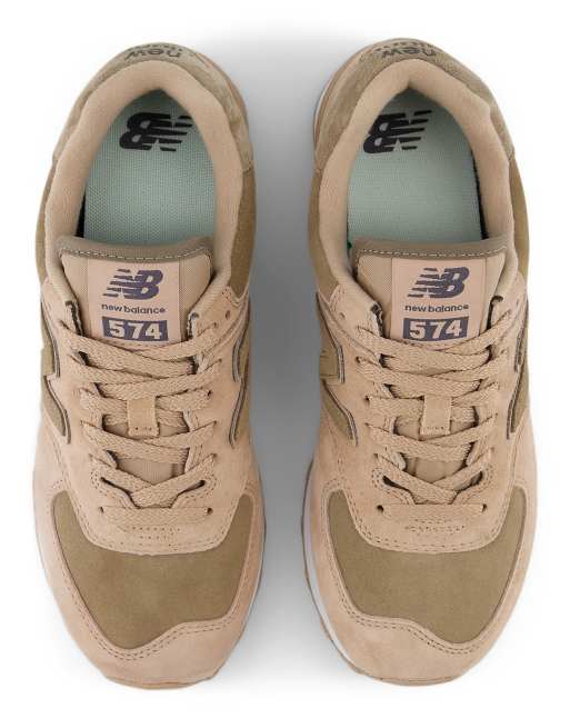 New balance 574 dames bruin clearance