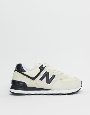 new balance 574 creme