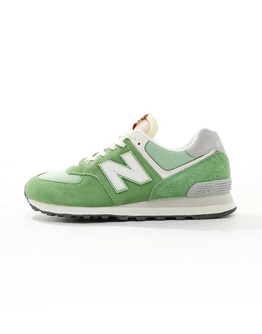 New Balance 574 sneakers in green | ASOS New Balance 574 sneakers in green | ASOS