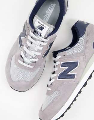 new balance 574 grise et bleu