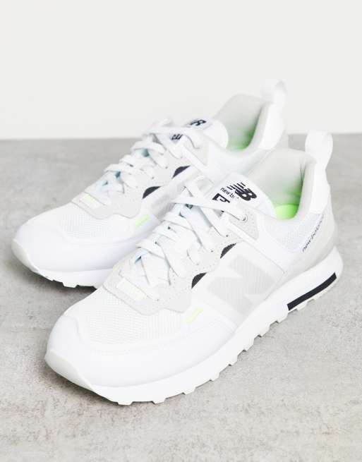 New Balance - 574 - Sneakers in grijs en zilver