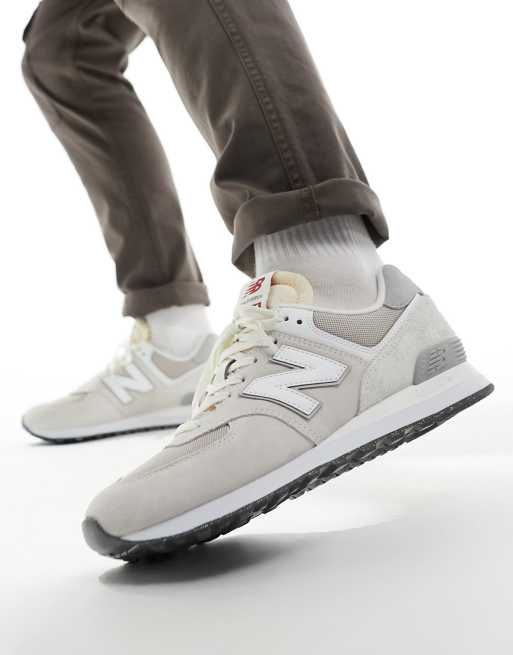 New Balance 574 Sneakers in lichtgrijs