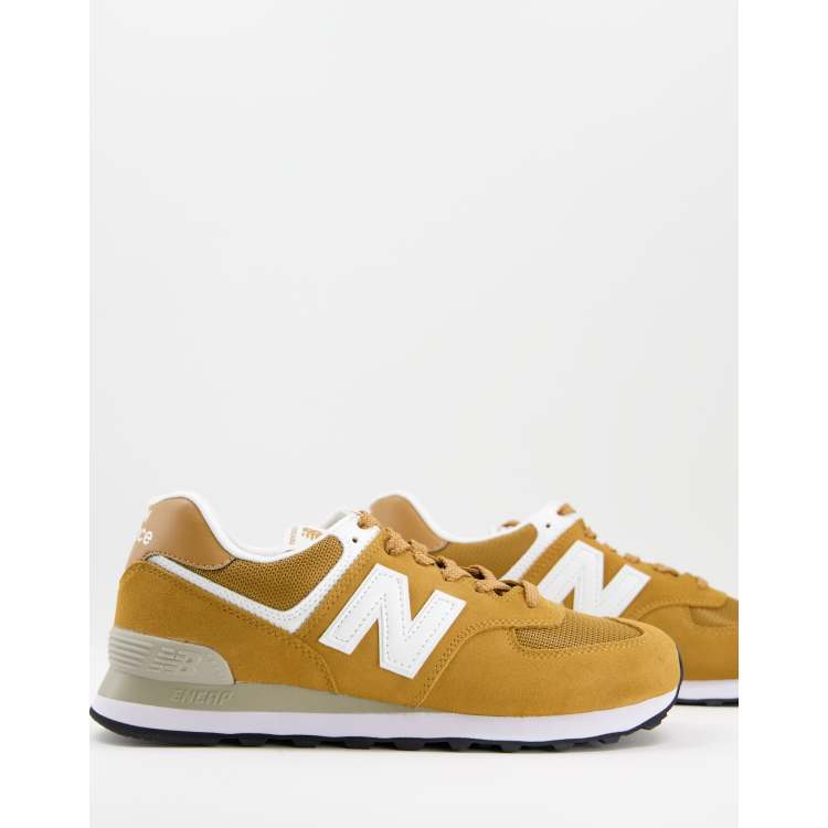 New balance sale yellow shoes