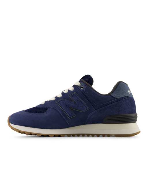 New Balance - 574 - Sneakers in nb marineblauw, 3 van 4
