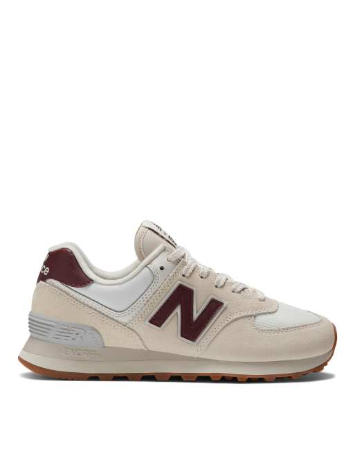 Maroon and shop white new balance