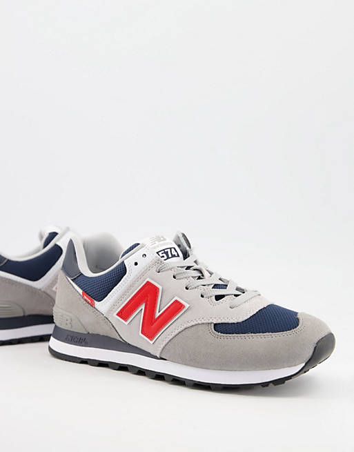 New Balance 574 sneakers in off-white | ASOS