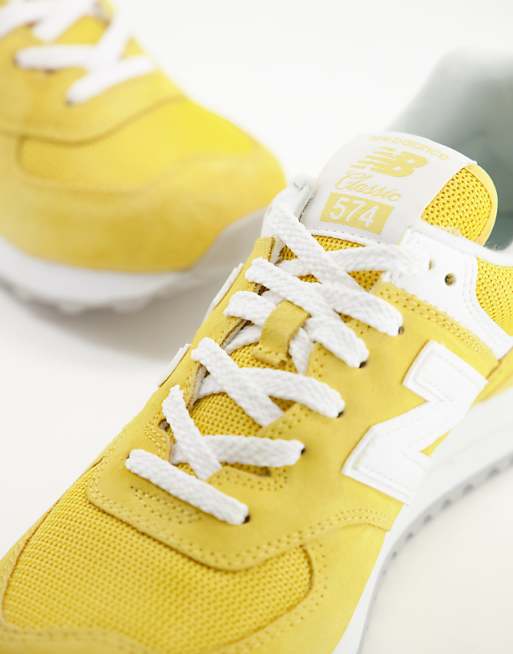 New Balance 574 sneakers in pastel yellow | ASOS New Balance 574 sneakers in pastel yellow | ASOS