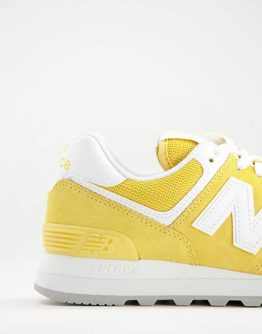 New Balance 574 sneakers in pastel yellow | ASOS New Balance 574 sneakers in pastel yellow | ASOS