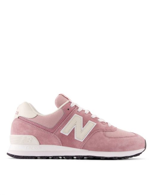 New Balance - 574 Sneakers in roze
