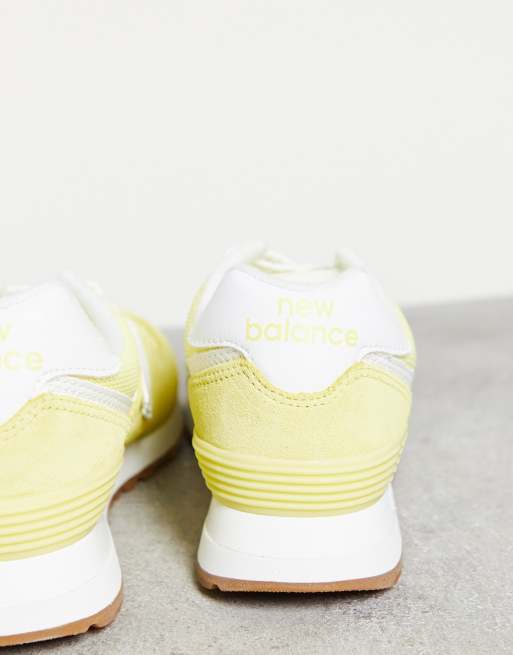 Yellow new cheap balance 574 womens