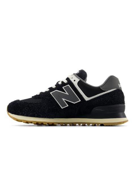 New Balance - 574 - Sneakers in zwart - view 1