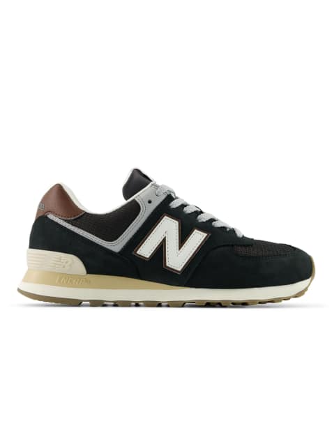 New Balance - 574 - Sneakers marroni - view 1