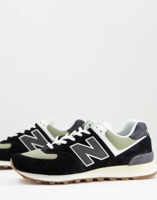 new balance nere e argento