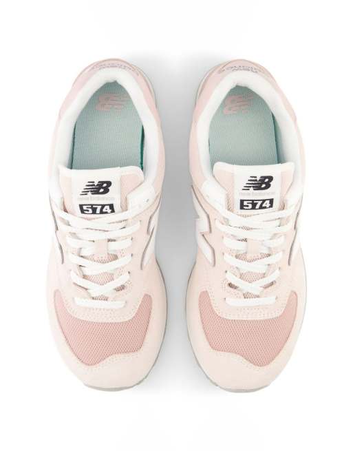 New balance 574 store rosa chiaro