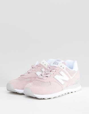 new balance 574 scamosciate