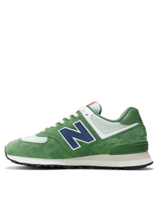 New balance 574 hot sale verde scuro