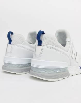 new balance 574 sport v2 triple white trainers