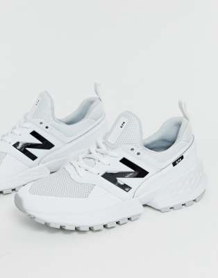 new balance 574 sport bianche