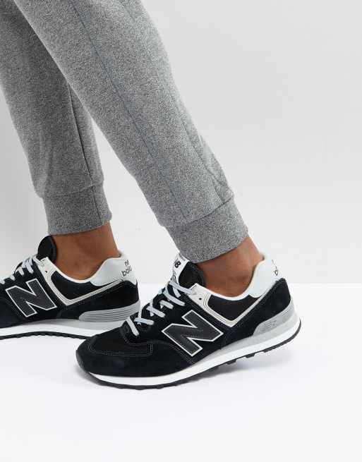 New balance store ml574egk black