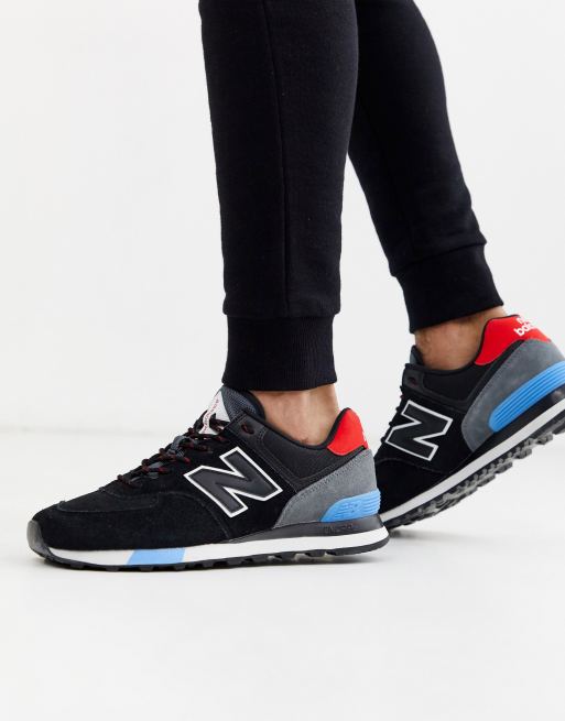 New Balance 574 Trainers In Black