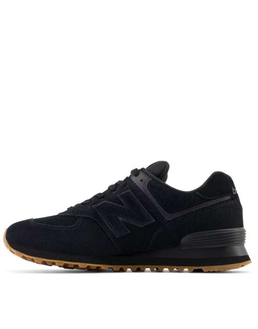 New Balance 574 trainers in black