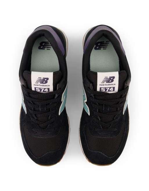 New Balance 574 Trainers In Black